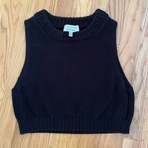 & Other Stories Cropped Sweater Tank